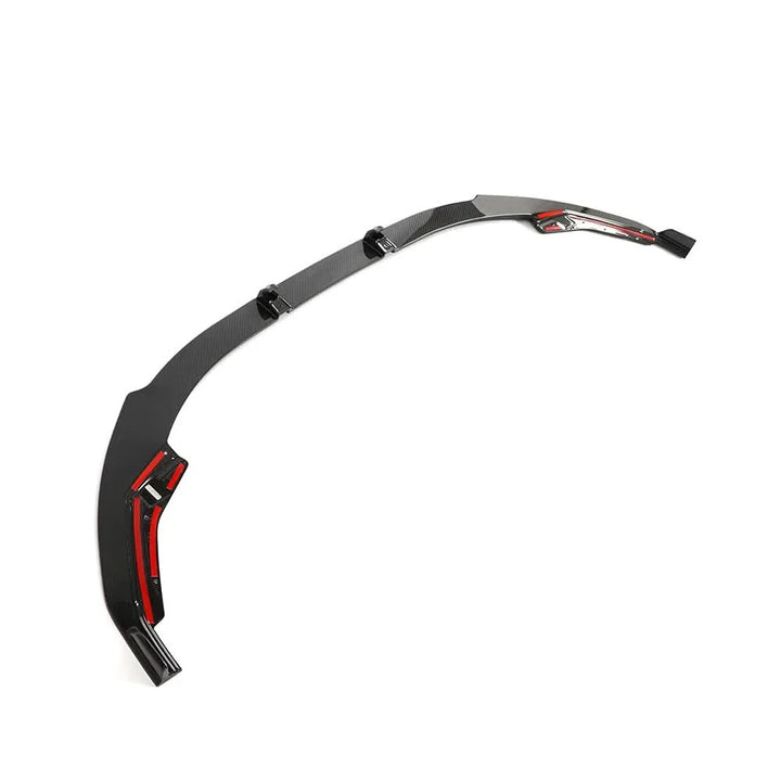 Audi S3 8Y Sedan (2021-2022) Dry Carbon Fiber Front Lip – Facelift Performance Bumper Splitter