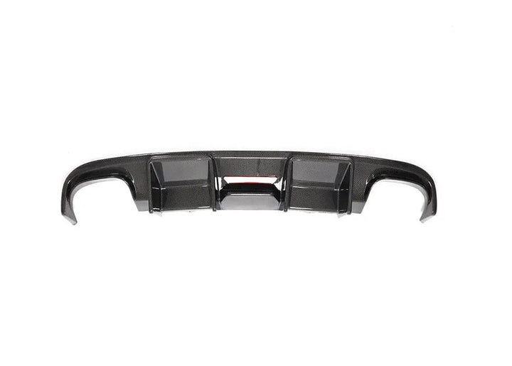 Audi A4 B8 S-Line / S4 Sedan Carbon Fiber Rear Bumper Lip With Brake Light 2008 - 2012