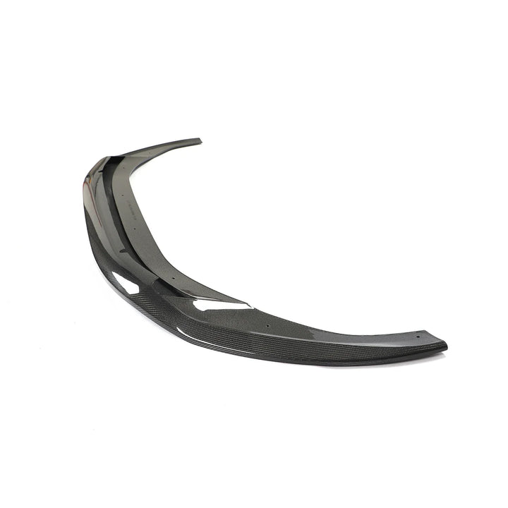 Audi A5 S-Line / S5 B9.5 Carbon Fiber Front Lip – Gloss Black Splitter (2020–2022)