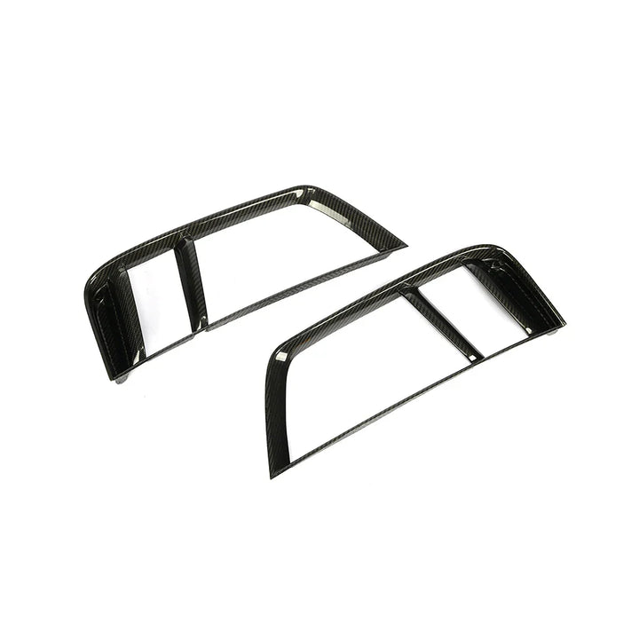 Audi R8 V10 Coupe 4S Gen 2 Carbon Fiber Rear Bumper Vent Fender Covers 2016 - 2018