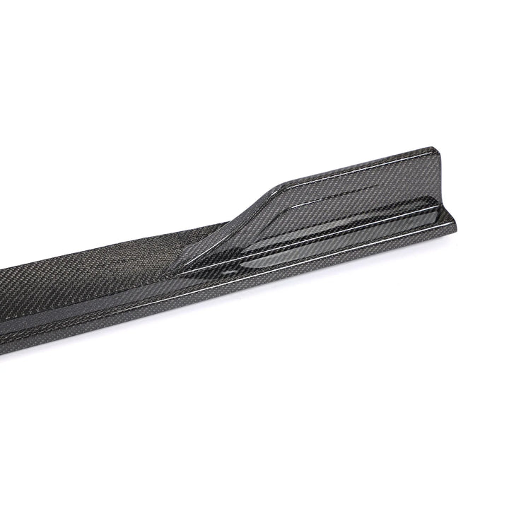 Audi A5 S-Line / S5 B9 Sportback 4-Door Carbon Fiber Side Skirt Extensions 2017 - 2019