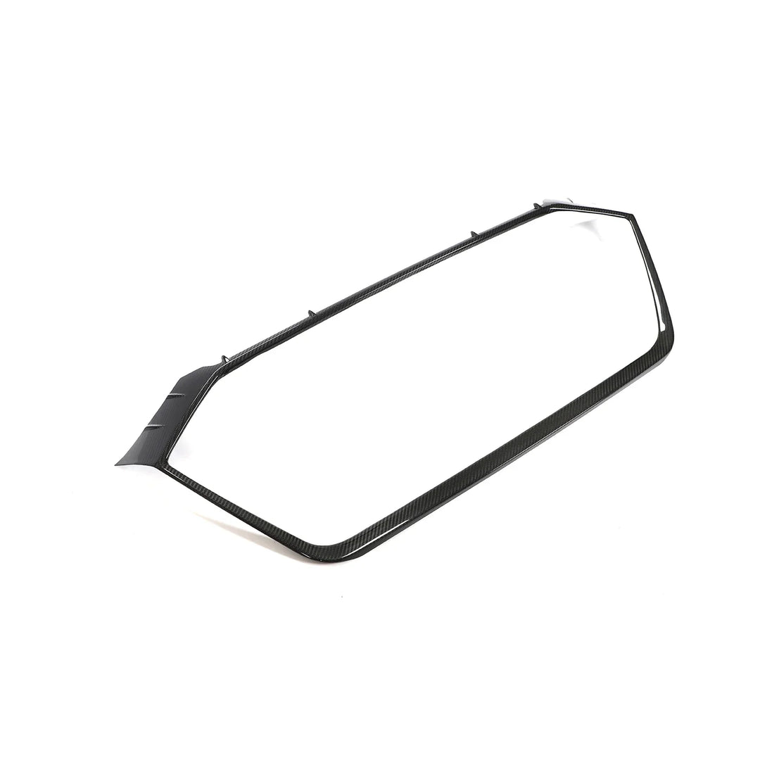Audi RS6 C8 Avant Pre-Preg Dry Carbon Fiber Front Grille Insert Trim Cover 2019 - 2021