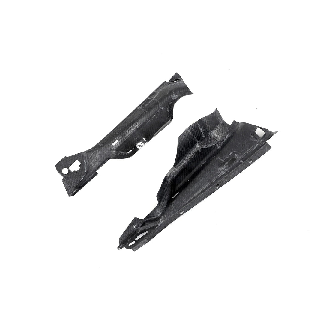 Audi R8 V10 4S Dry Carbon Fiber Engine Bay Covers – 2 Piece Kit (2017–2023)