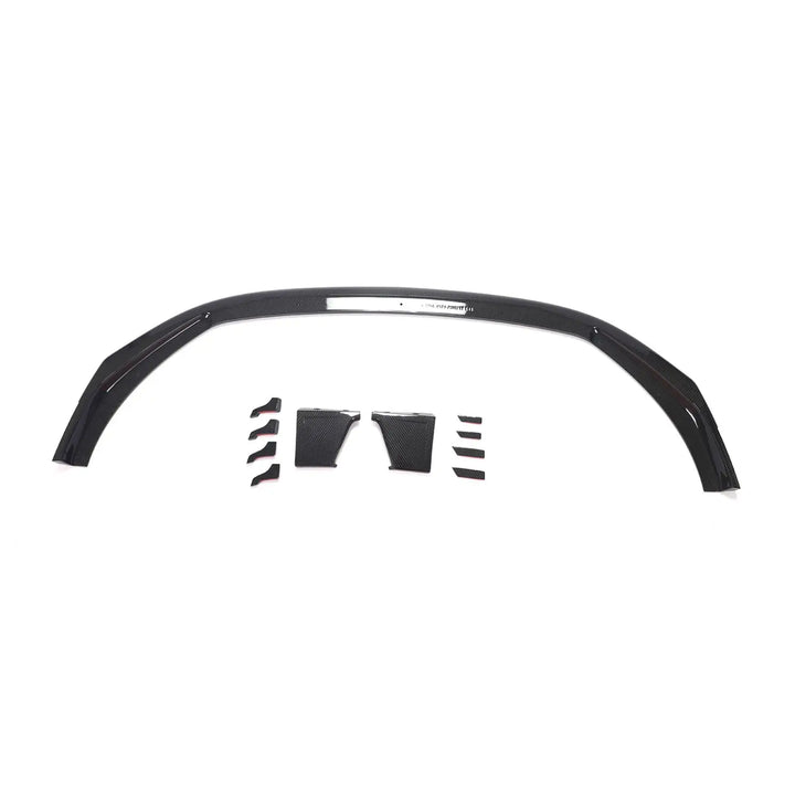 Audi RS4 B9 Front Lip – Prepreg Dry Carbon Fiber Center Splitter (2019)