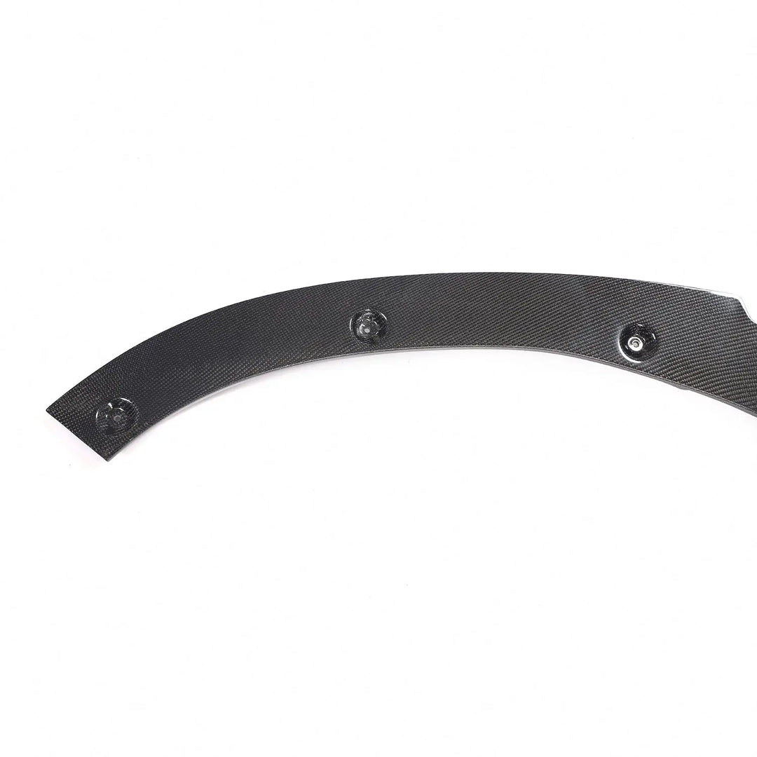 Audi RS6 C7 Carbon Fiber Front Center Lip – Gloss Black Splitter (2013–2016)