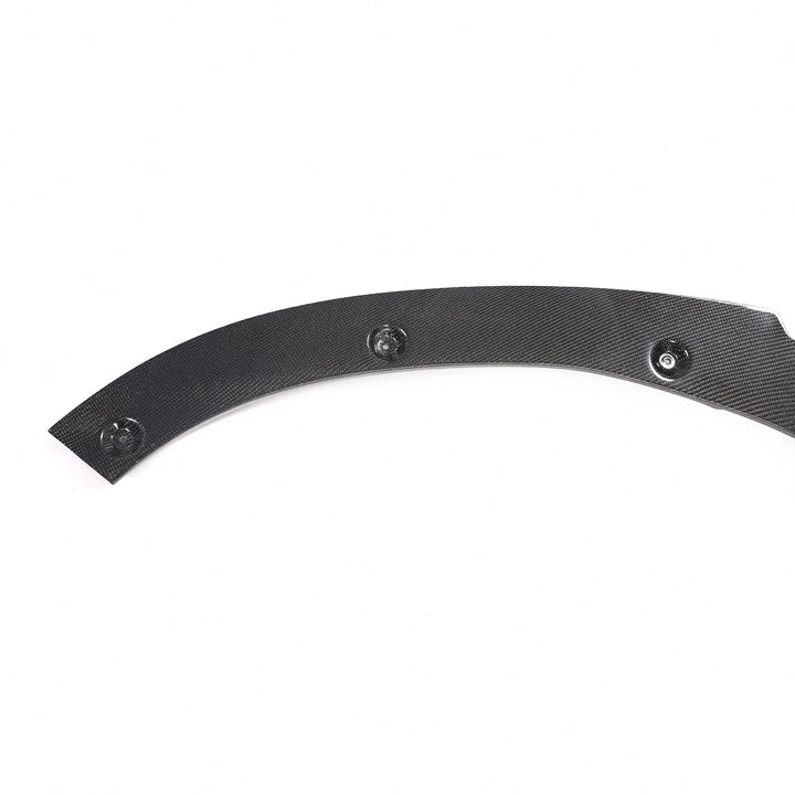 Audi RS6 C7 Carbon Fiber Front Center Lip – Gloss Black Splitter (2013–2016)