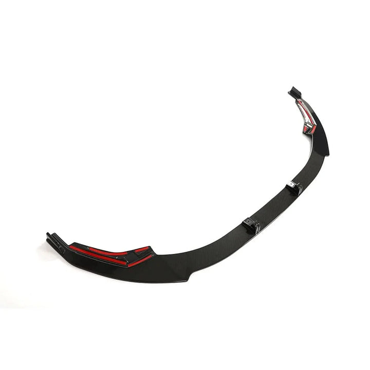 Audi S3 8Y Sedan (2021-2022) Dry Carbon Fiber Front Lip – Facelift Performance Bumper Splitter