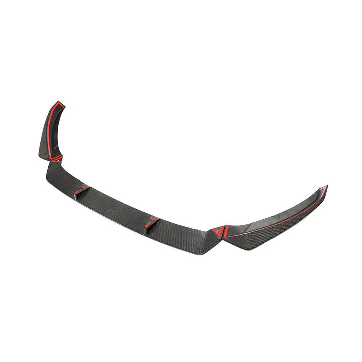 VW Arteon Carbon Fiber Front Lip Splitter – Gloss Black (2017–2021)