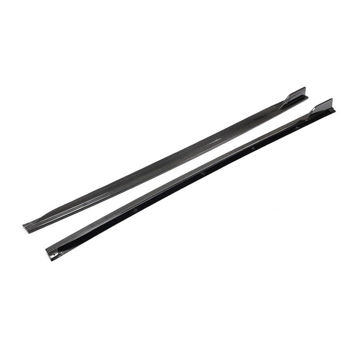 Audi A5 S-Line / S5 B9 Sportback 4-Door Carbon Fiber Side Skirt Extensions 2017 - 2019