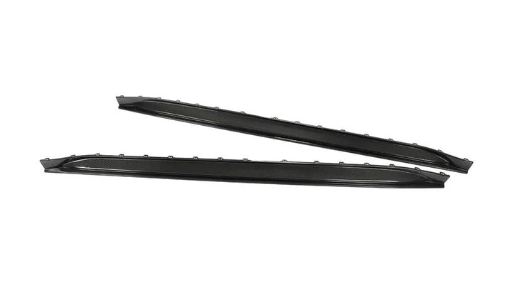 Dry Carbon Fiber Side Skirt Extensions – BMW G80 M3 Competition (2021+)