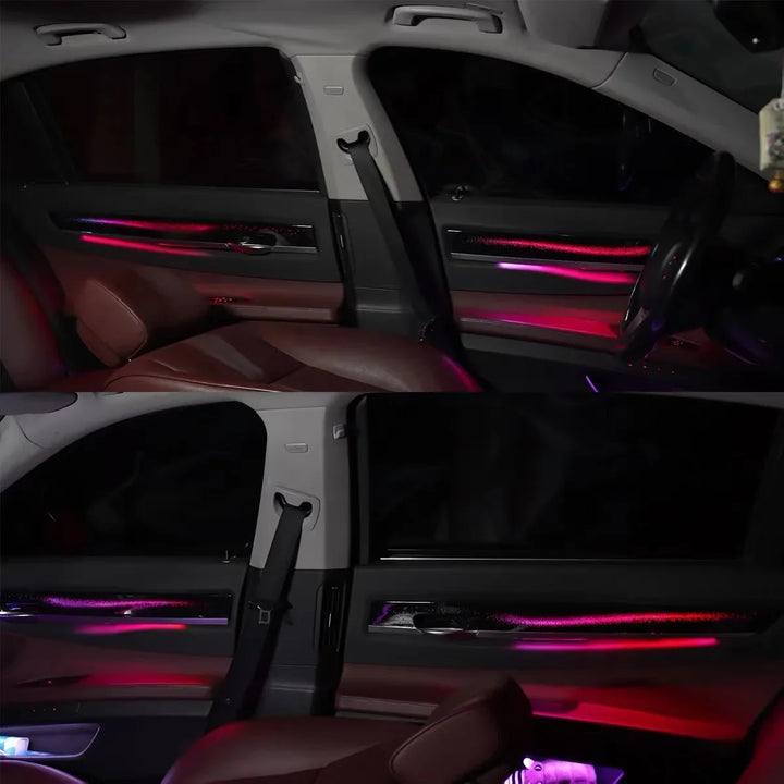 BMW 7 Series F01 Interior 64-Color Symphony LED Ambient Light Kit 2009 - 2014