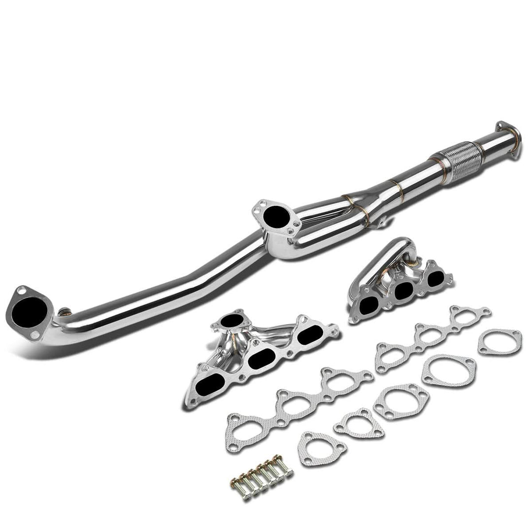 91-99 Mitsubishi 3000GT / 91-96 Dodge Stealth Header Stainless Steel