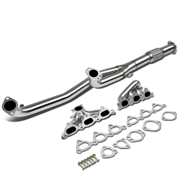 91-99 Mitsubishi 3000GT / 91-96 Dodge Stealth Header Stainless Steel