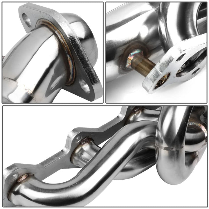 2000-2003 Dodge Pickup Shorty Style Header Stainless Steel