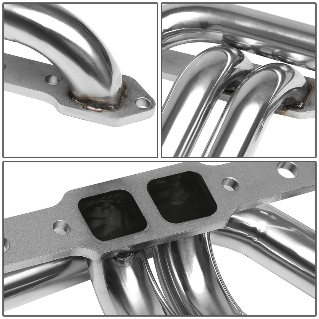 1977-1978 Dodge B200 B300 D150 D200 Long Tube Headers Stainless Steel
