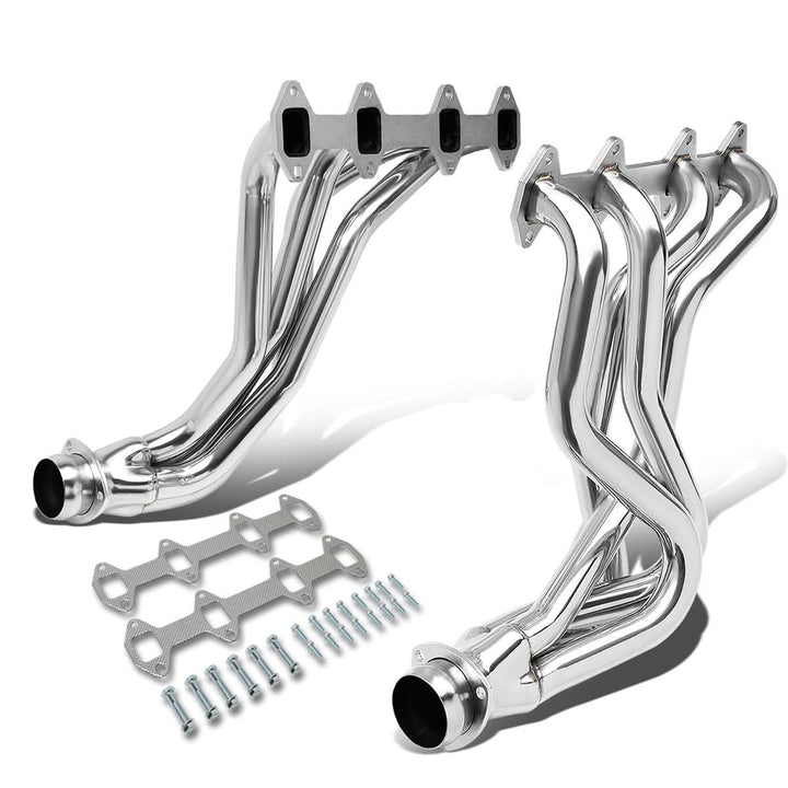 66-76 Ford F-100 F-150 F-250 V8 352-390 FE 4WD Long Tube Headers Stainless Steel