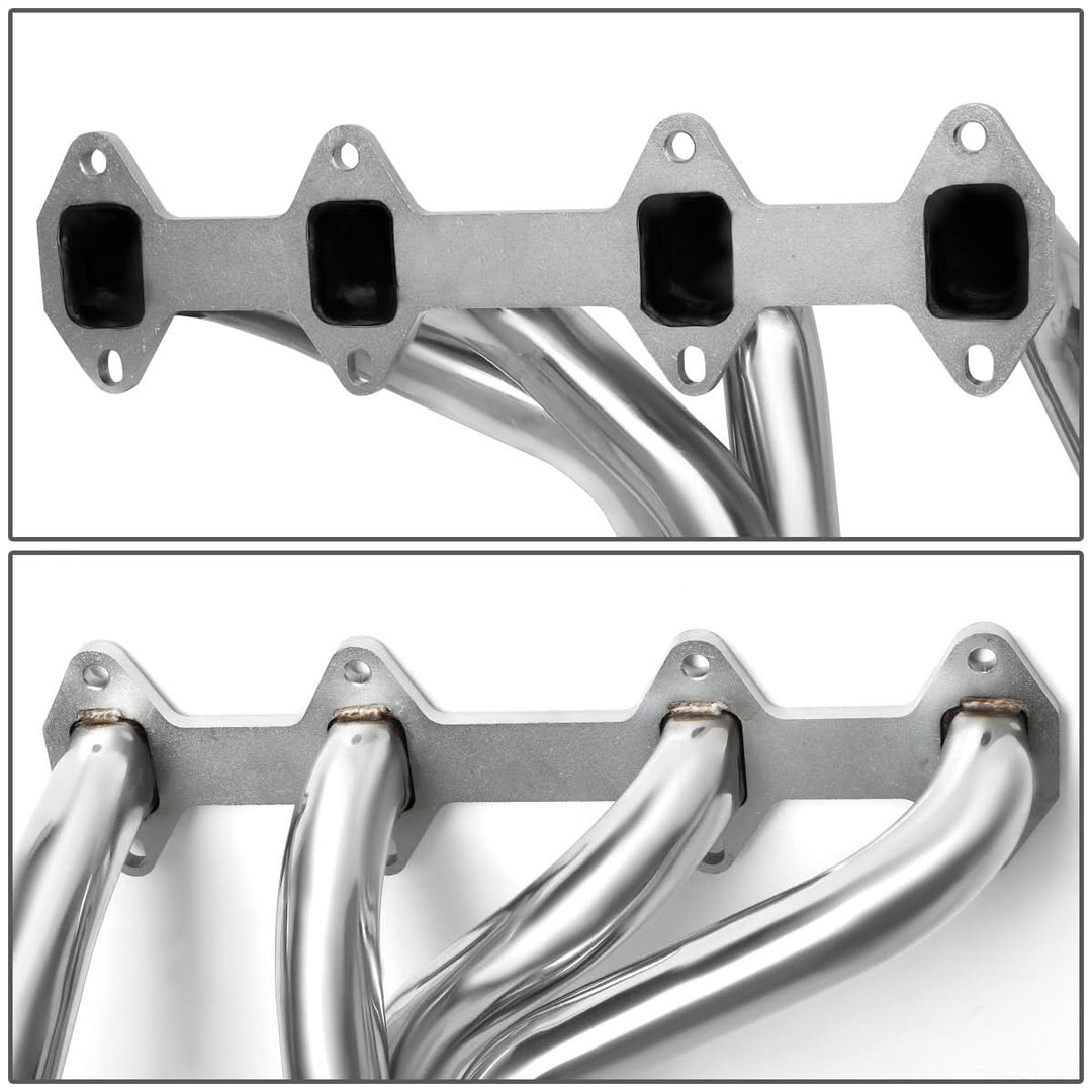 66-76 Ford F-100 F-150 F-250 V8 352-390 FE 4WD Long Tube Headers Stainless Steel