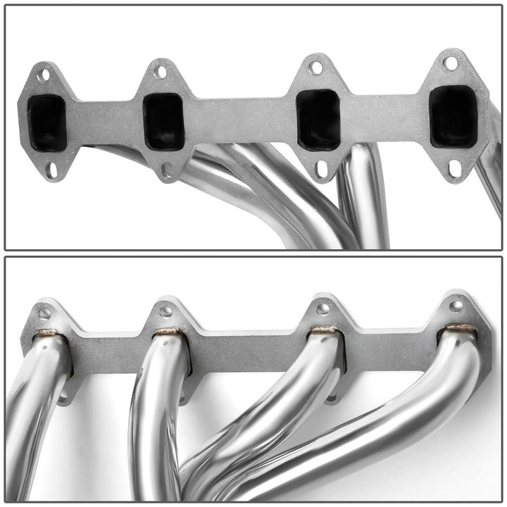 66-76 Ford F-100 F-150 F-250 V8 352-390 FE 4WD Long Tube Headers Stainless Steel