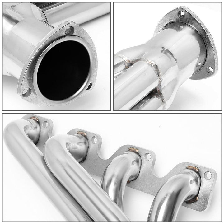 1977-1979 Ford F-150 F-250 F-350 4WD Long Tube Header Stainless Steel