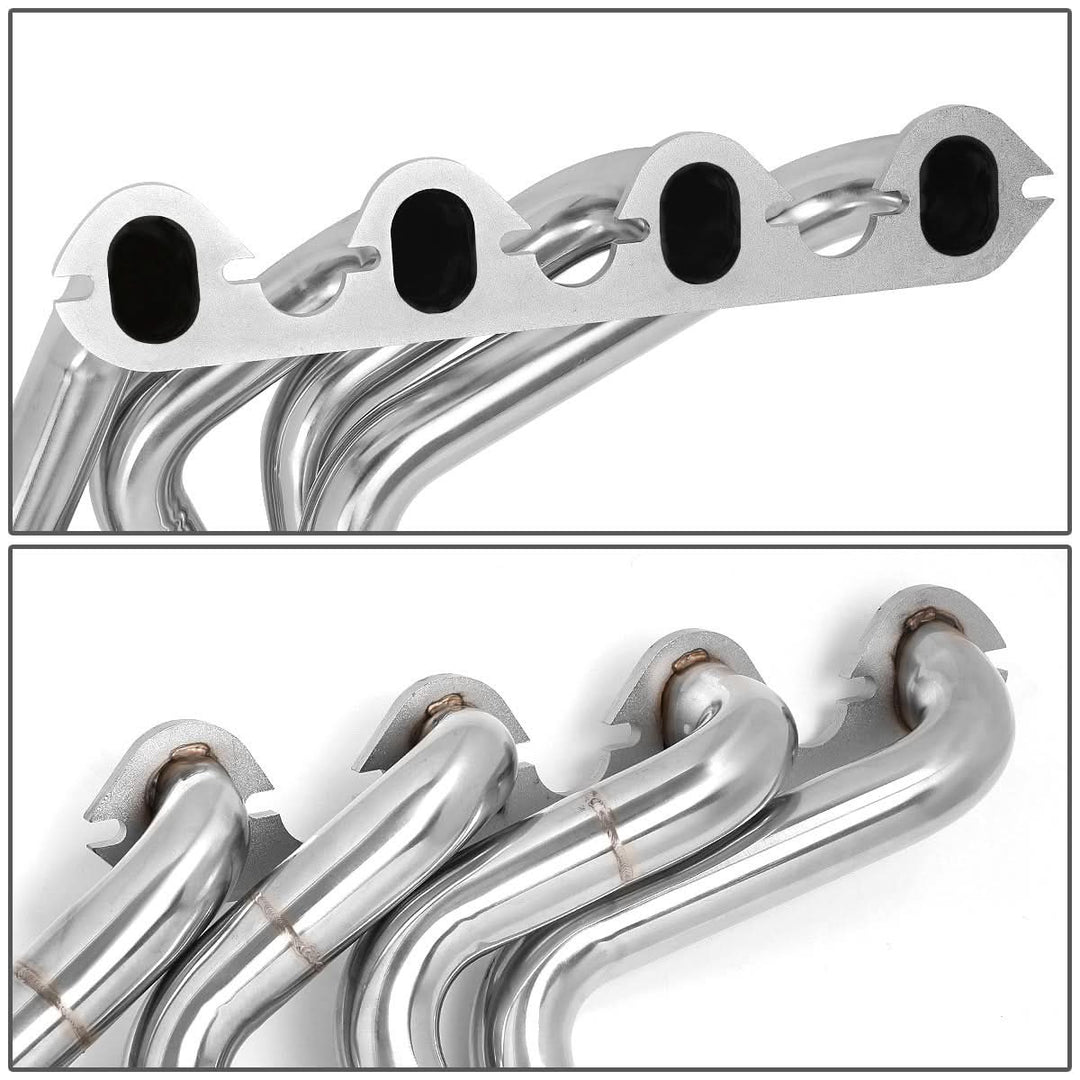 83-87 Ford F-250 F-350 7.5L V8 Long Tube Headers Stainless Steel