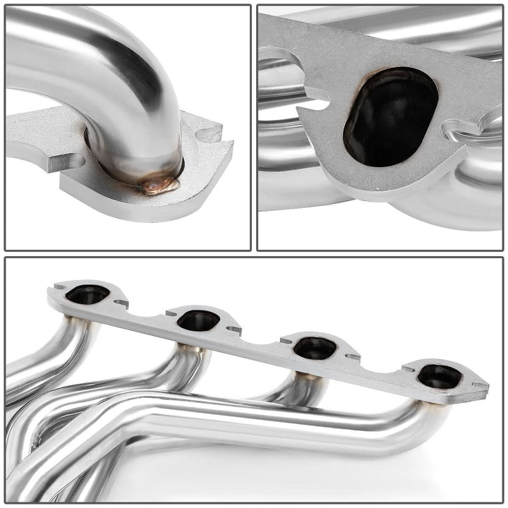 83-87 Ford F-250 F-350 7.5L V8 Long Tube Headers Stainless Steel