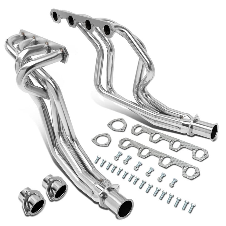 80-95 Ford F-150/F-250/F-350 Bronco Long Tube Headers Stainless Steel