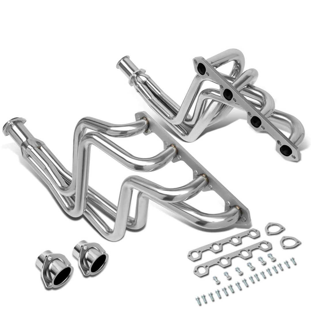 80-95 Ford F-150/F-250/F-350 Bronco Long Tube Headers Stainless Steel
