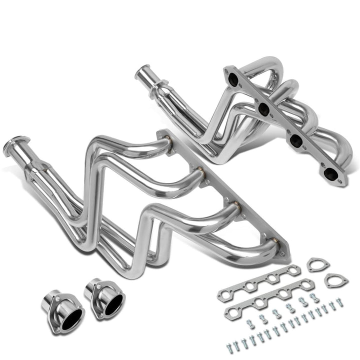 80-95 Ford F-150/F-250/F-350 Bronco Long Tube Headers Stainless Steel