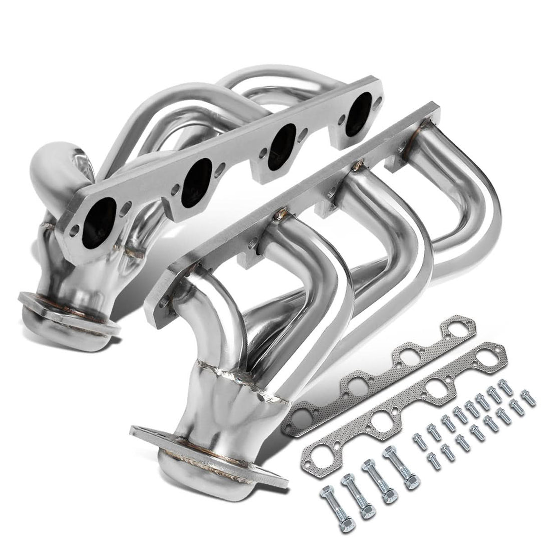 87-95 Ford Bronco F-150 F-250 5.0L V8 Long Tube Headers Stainless Steel