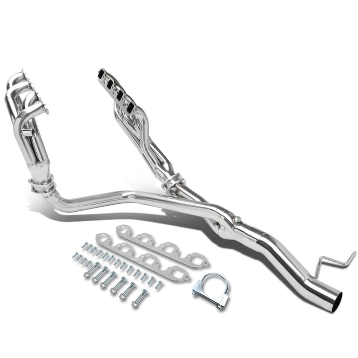 88-97 Ford F-250/F-350 7.5L V8 Mid Header Stainless Steel