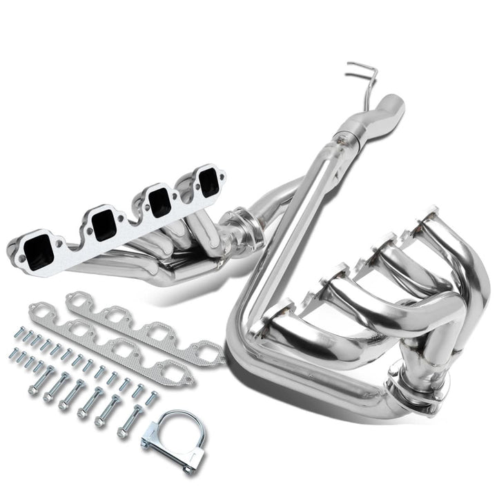 88-97 Ford F-250/F-350 7.5L V8 Mid Header Stainless Steel