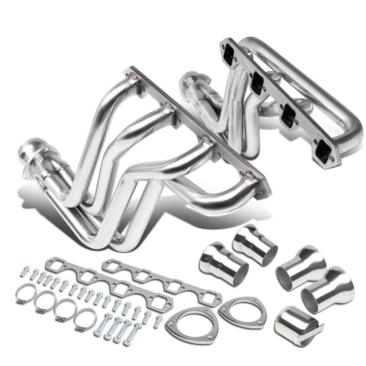 80-96 Ford F-150 F-250 F-350 Bronco Long Tube Header Stainless Steel