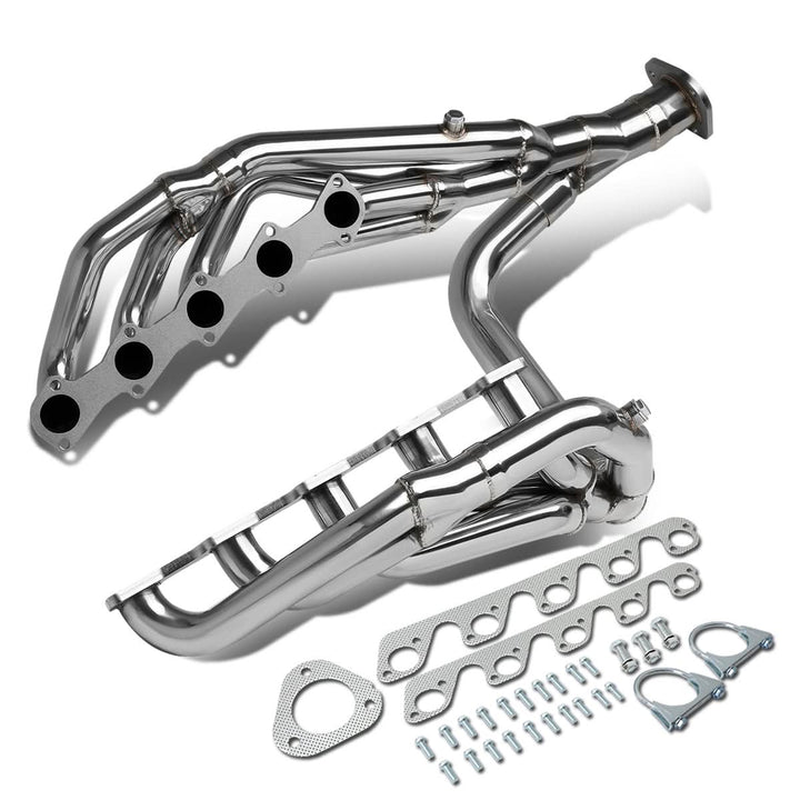 99-04 Ford F-250 SD F-350 SD 6.8L V10 Long Tube Header Stainless Steel