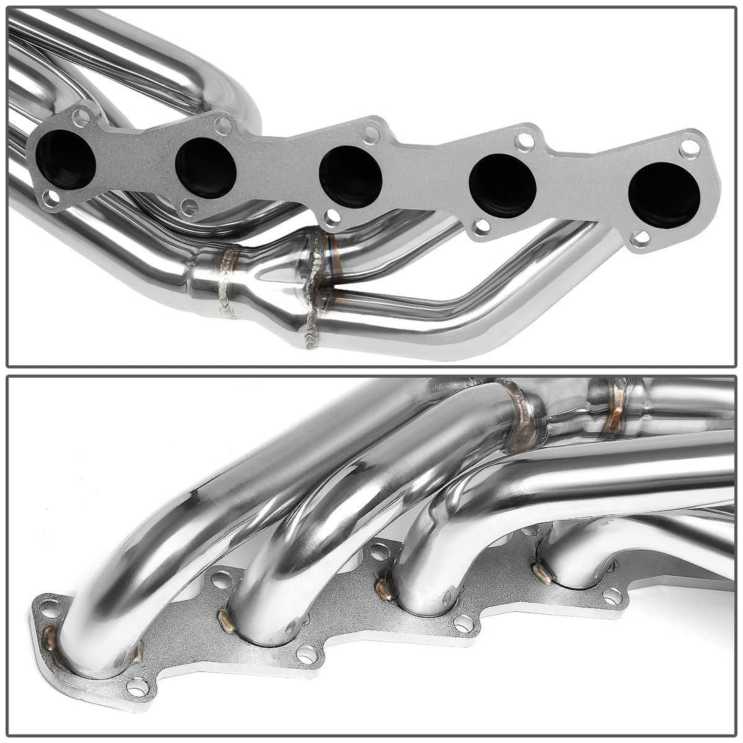 99-04 Ford F-250 SD F-350 SD 6.8L V10 Long Tube Header Stainless Steel