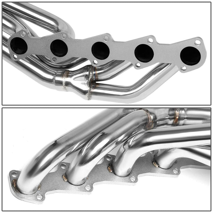 99-04 Ford F-250 SD F-350 SD 6.8L V10 Long Tube Header Stainless Steel