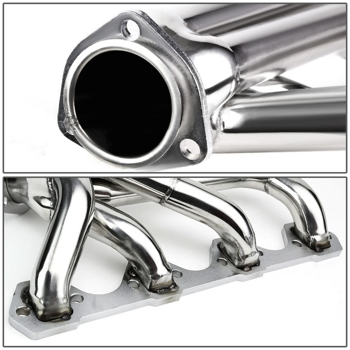 62-77 Ford Falcon Mustang Fairlane Cougar Maverick Shorty Headers Stainless Steel