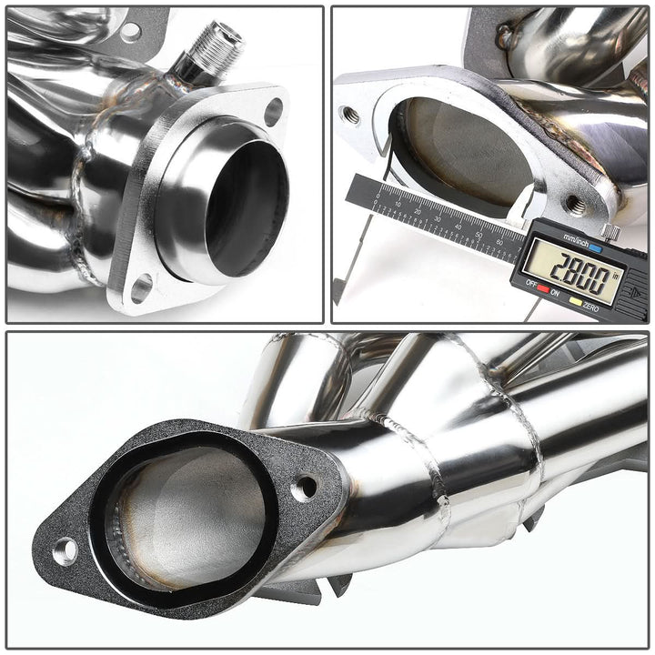 96-04 Ford Mustang GT 4.6L V8 Shorty Style Headers - Stainless Steel
