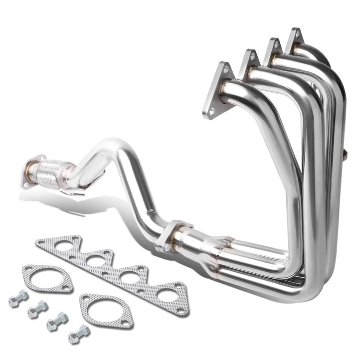 06-11 Hyundai Accent Header with Midpipe Stainless Steel