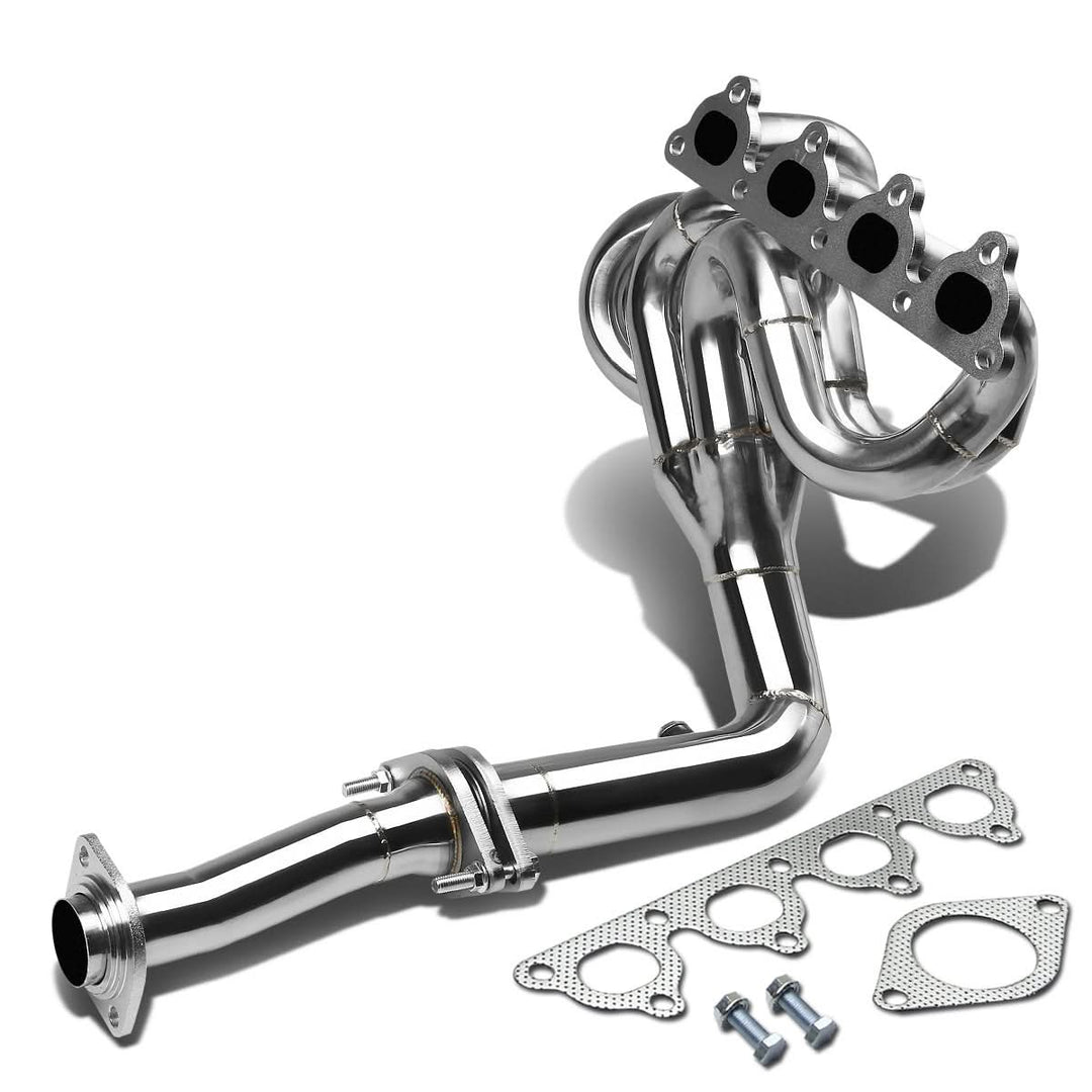 88-00 Honda Civic/Del Sol/CRX Drag Header +20HP Stainless Steel