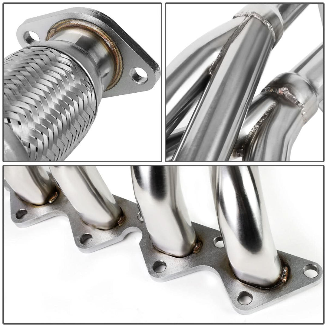 2002-2006 Hyundai Tiburon 2.0L 4-Cylinder Exhaust Header - Stainless Steel