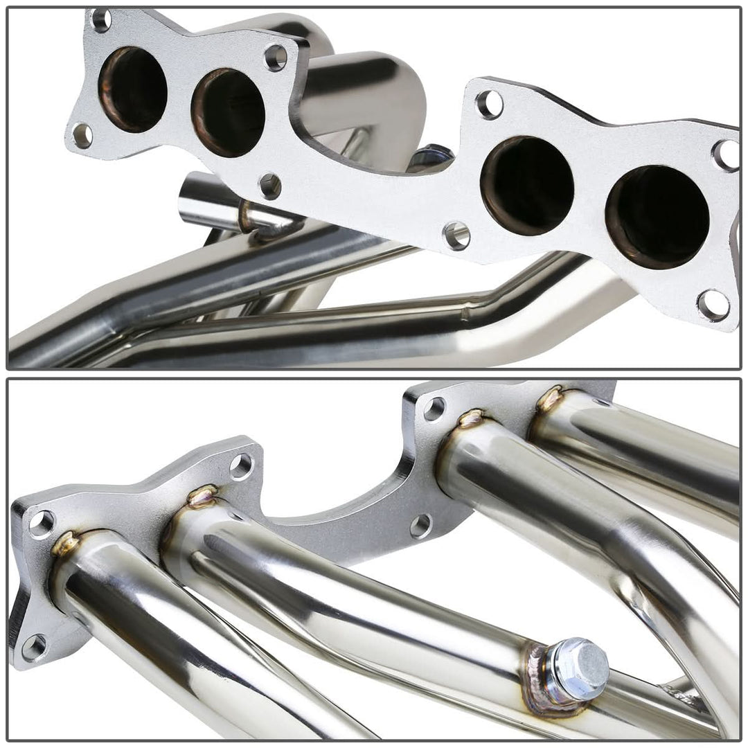 90-97 Nissan Hardbody Pickup Long Tube Header Stainless Steel