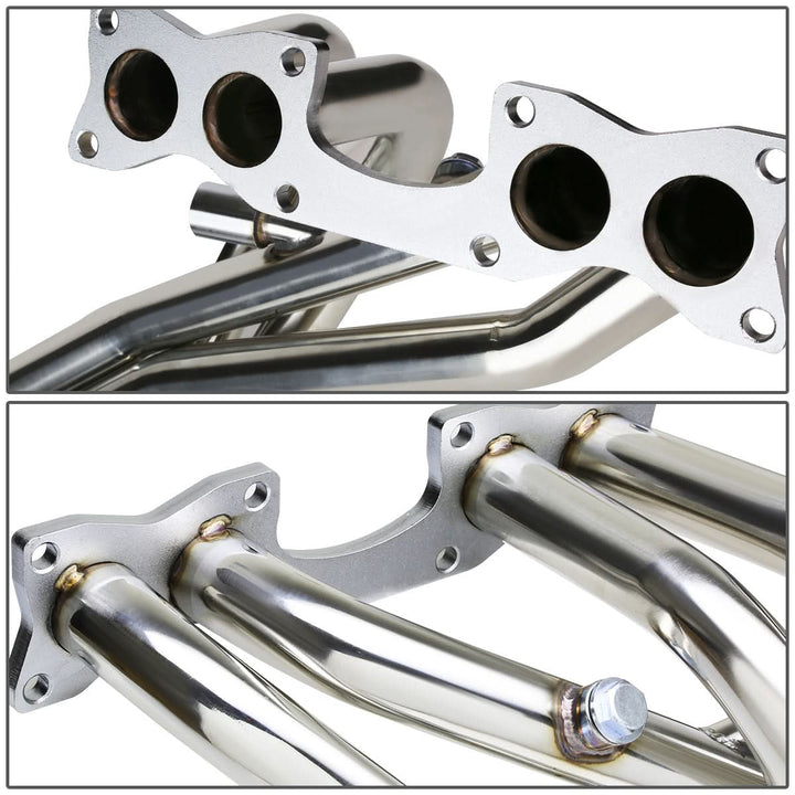 90-97 Nissan Hardbody Pickup Long Tube Header Stainless Steel