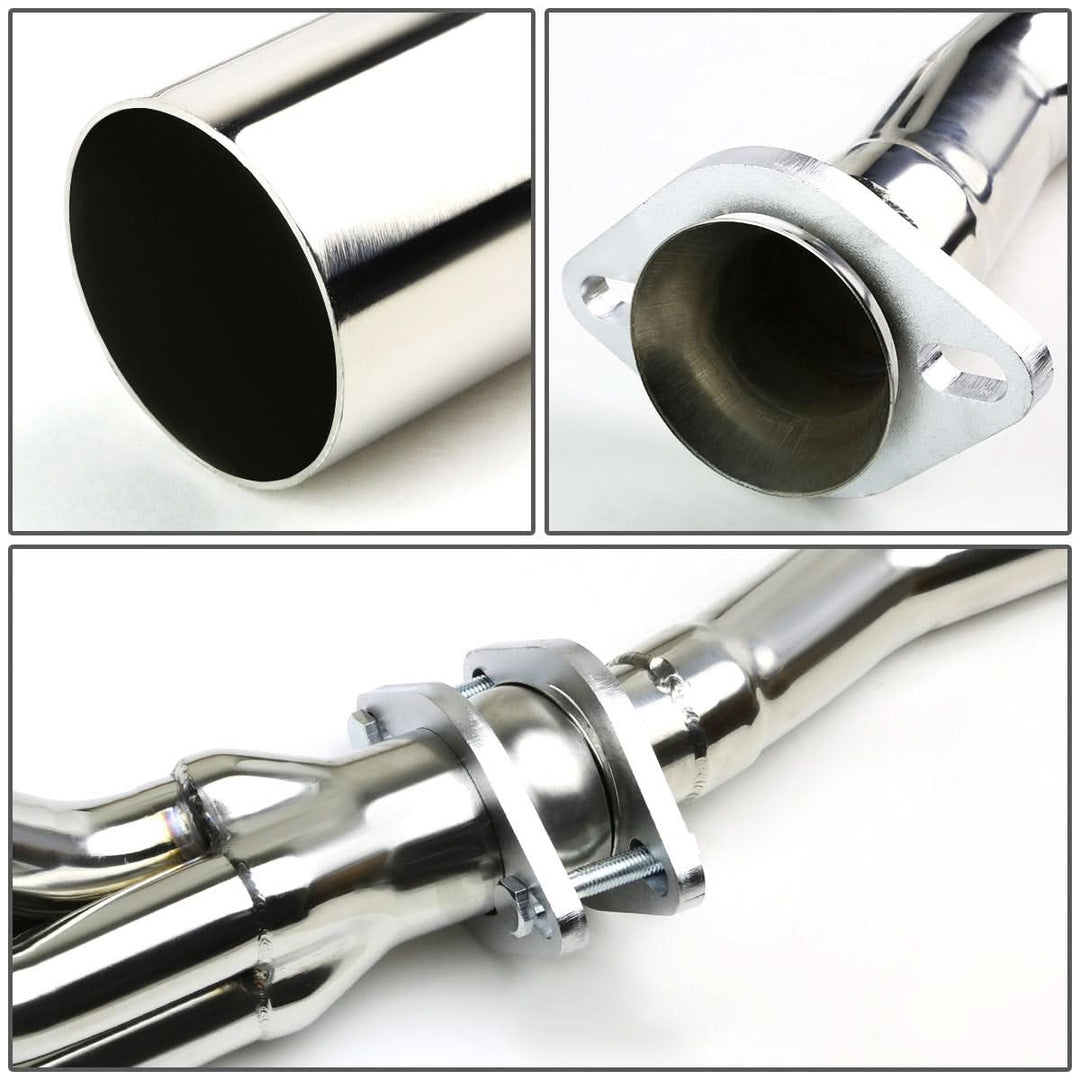 90-97 Nissan Hardbody Pickup Long Tube Header Stainless Steel