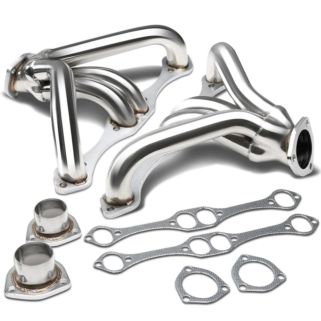 262 350 400 A/P Block Hugger V8 Stainless Steel Header