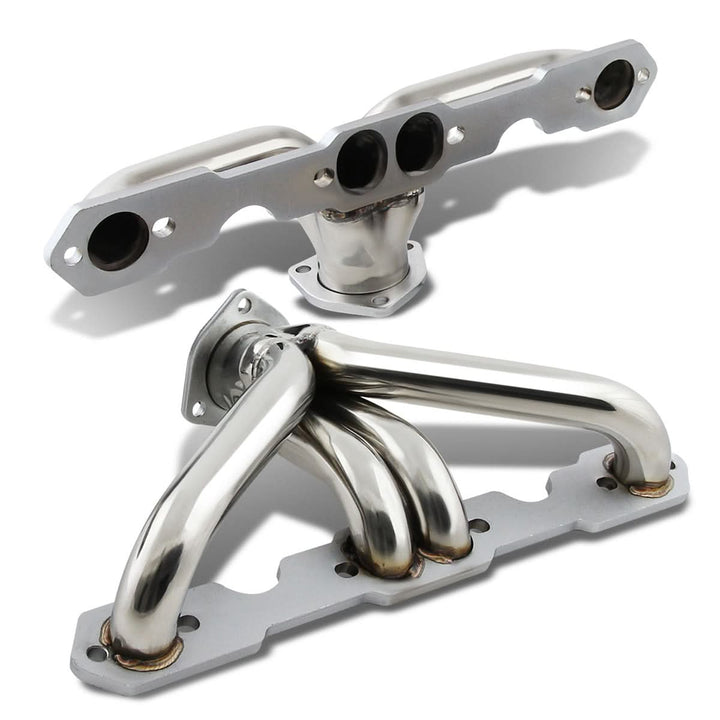 1955-1957 Chevrolet SBC 265/283 Block Hugger Tri-5 Headers - Stainless Steel