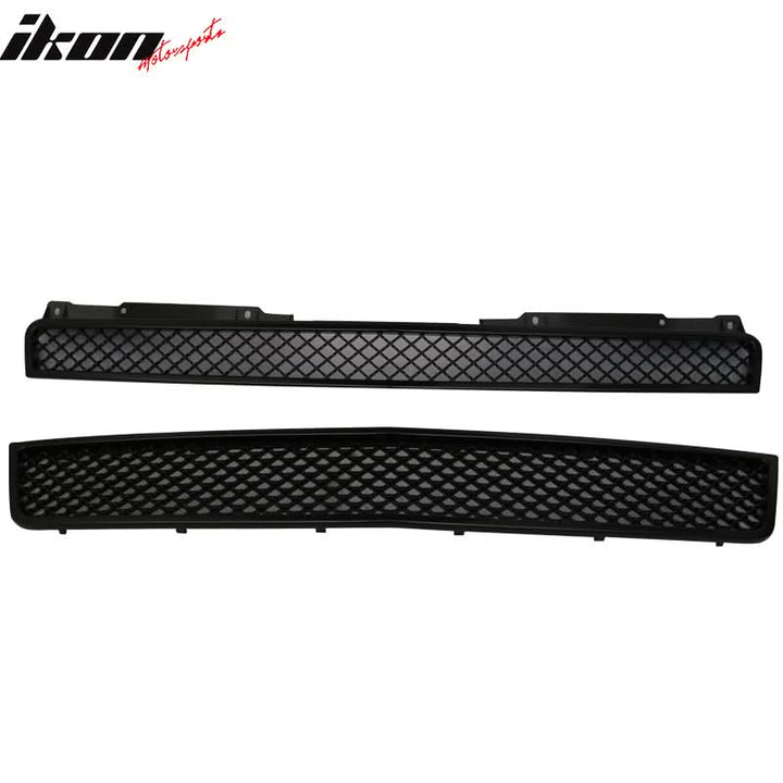 2007-2014 Chevy Tahoe Avalance Suburban Mesh Hood Grill Grille ABS 2PC