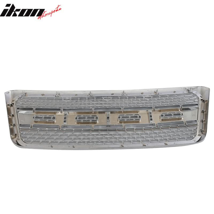 2004-2008 Ford F150 R Chrome Front Hood Bumper Grill Grille ABS