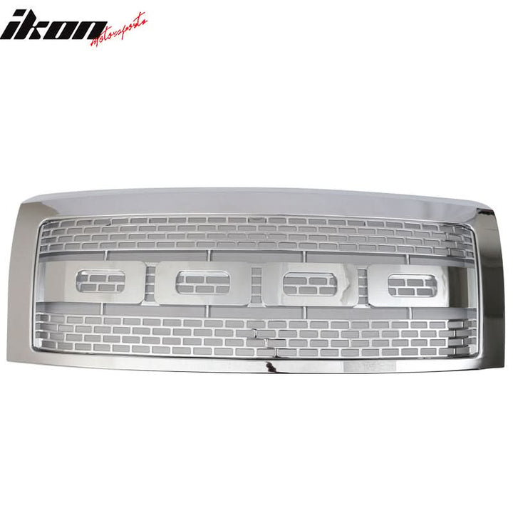 2009-2014 Ford F150 R Front Bumper Hood Grille Mesh Hood Guard ABS