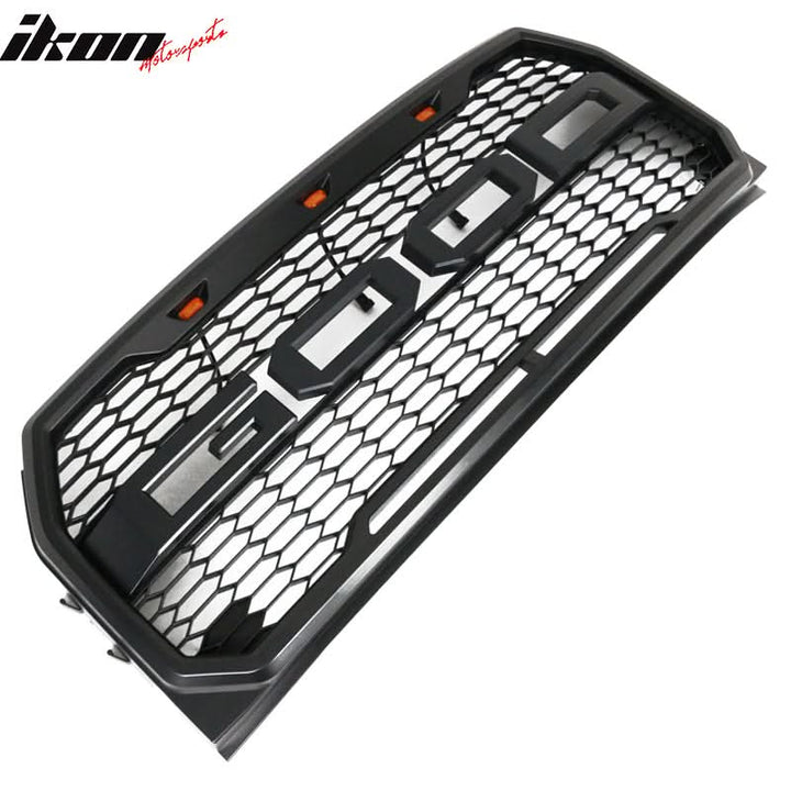2015-2017 Ford F150 R Front Bumper Hood Mesh LED Grille Replacement