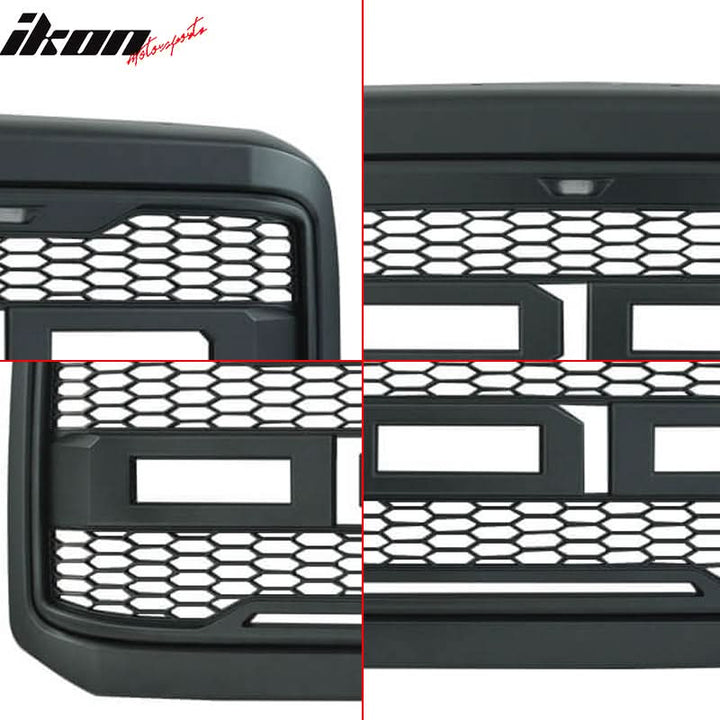2005-2007 Ford F250 F350 New R Front Bumper Grille Hood Package ABS